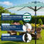Parasol de patio de 9 pi avec manivelle et inclinaison à bouton-poussoir-75240184-81406866