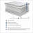 Mattresses, Full Size 12-Inch Hybrid Mattress with Breathable Quilted Cover &amp; Green Tea Extract | White | Foam+Spring-853585598