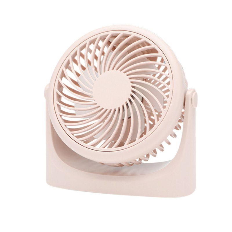 Petit ventilateur portatif USB multifonctionnel Kondieu, cream-colored