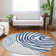 Premium Machine Washable Prisco Blue Rug
