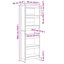 Steel Book Cabinet Bookcase-750201090-750201097
