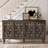 Traditional 61'' W Sideboard with LED Light and Cable Management and Adjustable Shelves-429647192