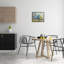 «Lemons & Pottery», peinture classique, giclée sur toile noire par Jeanette Vertentes-104610987-104610990