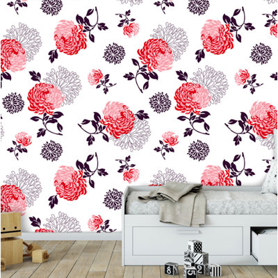 Latrobe Peel & Stick Floral Roll