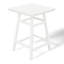 Laguna Square Outdoor Bar Table With Umbrella Hole , 30.8'' in. W 30.8'' in. D-94848130