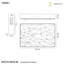 Rombos LED Flush Mount