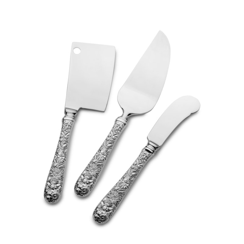 Repousse 3 Pc Cheese Set