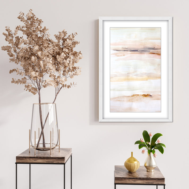 Abstract Summer Dusk, 30" H x 24" W