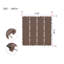 Carreaux de terrasse en plastique emboîtables-123428343