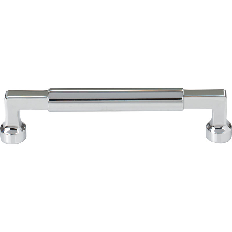 Clarence Bar pull, Polished Chrome, 6 5/16" Center to Center