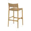 Tabourets de bar en bois de chêne durable, conception moderne pour la cuisine à domicile