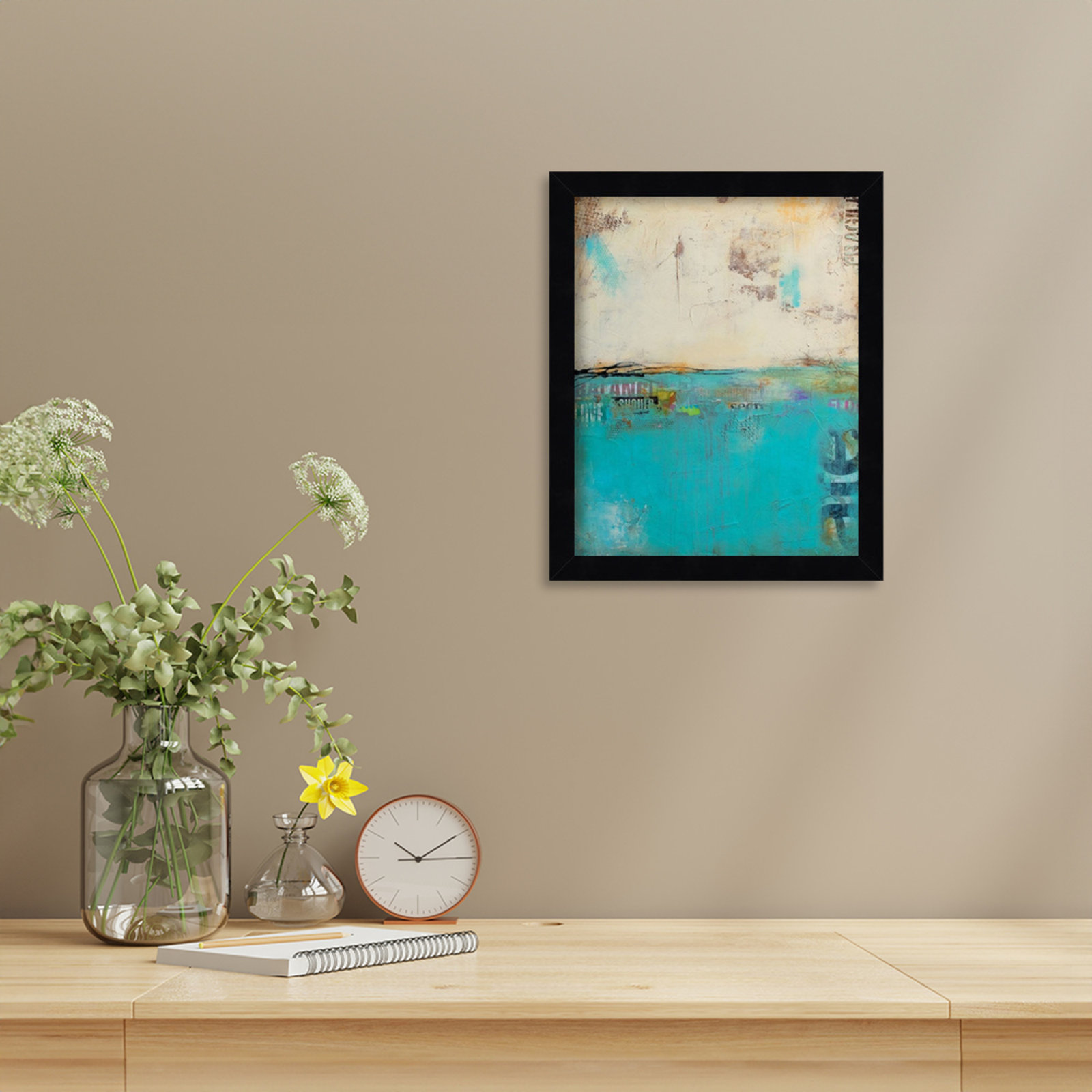 Urban Edge Print by Erin Ashley, Black, 13" H x 11" W