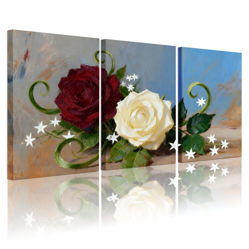 Ensemble de 3 impressions d'art sur toile, H 30 po x l 60 po