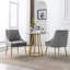 Chaise d'appoint en velours 21,25 po Khivi-834830319
