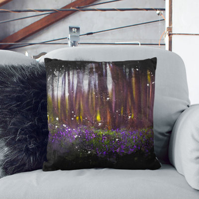 Floral Square Cushion