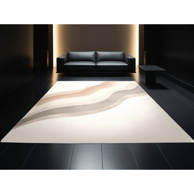 Tapis beige doux et moelleux Teterboro