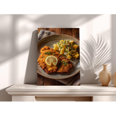 Art mural, reproduction de photographie de cuisine allemande, peinture de cuisine autrichienne pour salle à manger ou restaurant