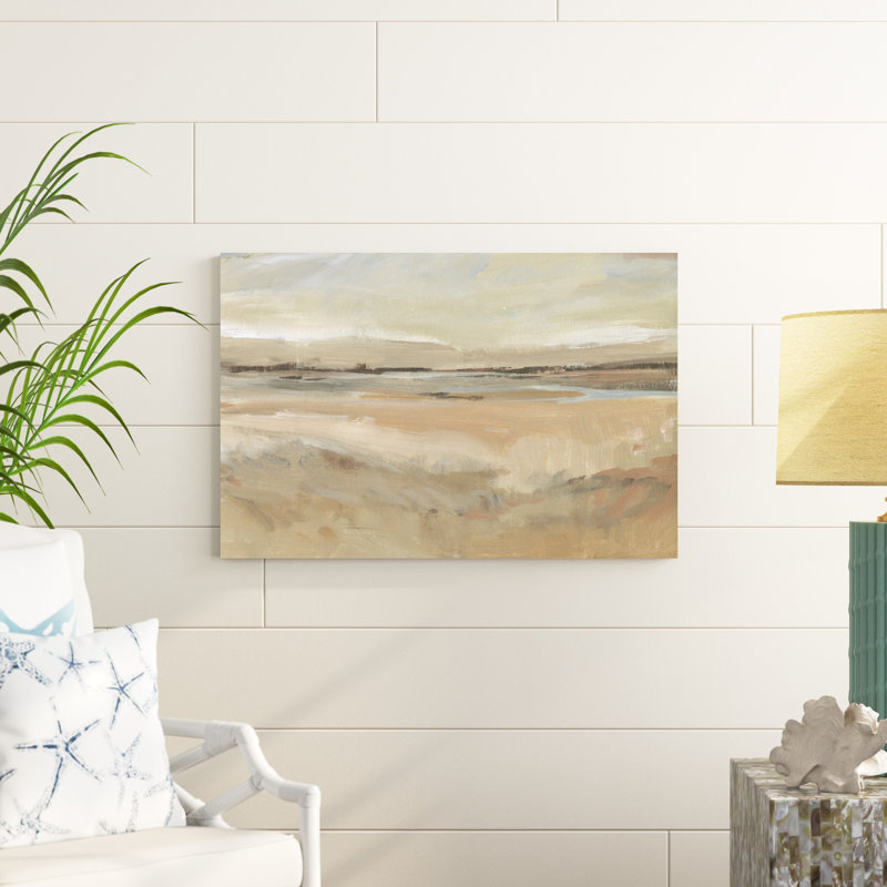 Paysage terreux II, H 24 po x l 36 po x P 1,25 po