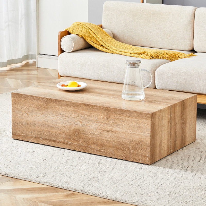 Table basse, table basse rectangulaire pour l'intérieur, table basse de salon pour la maison