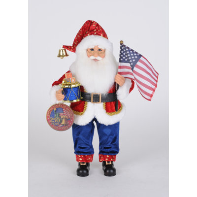 Stars & Stripes Santa