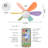 Biyori Ceiling Fan with Light 3-Speed Brushless Motor Remote Control Chandelier Fans-98234024