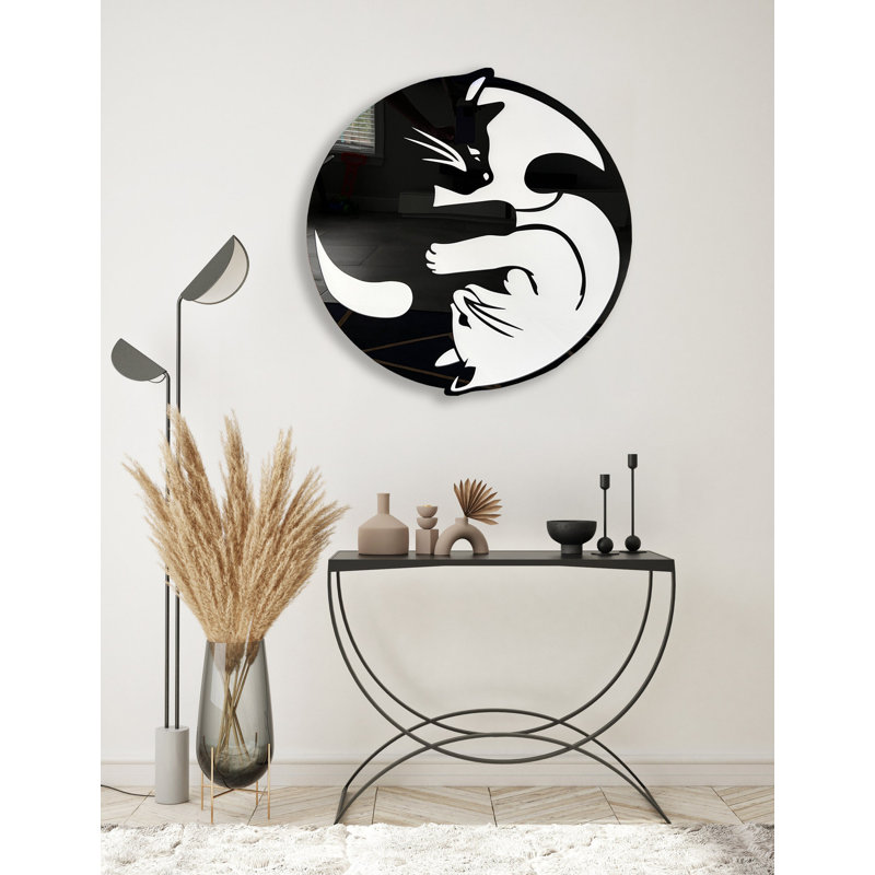 Traditional Wall Decor on Acrylic, 40" H x 39" W