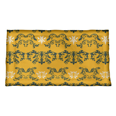 Football Baroque Pattern Pillow Sham