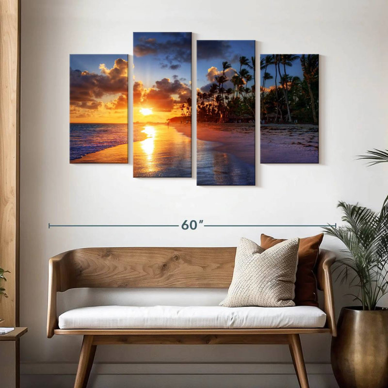 Gillard Sunrise Seascape, H 32 po x l 52 po
