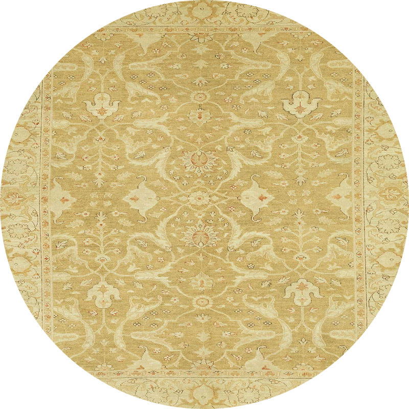 Tapis abstrait moderne 2597, Rond 6 pi