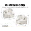 Canapé 95,2 po Comfy-129990692