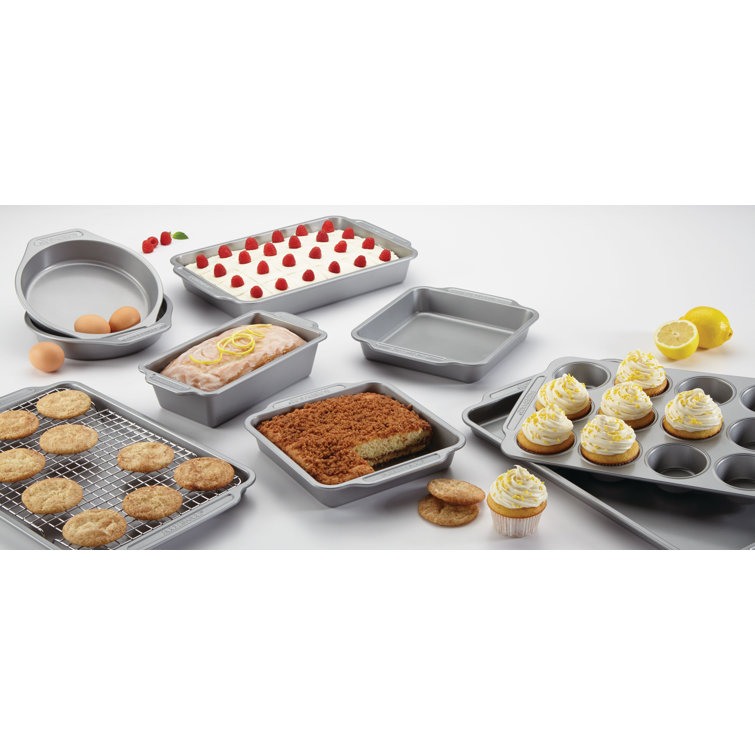 Farberware Nonstick Bakeware Set with Nonstick Cookie Sheet / Baking S –  SHANULKA Home Decor