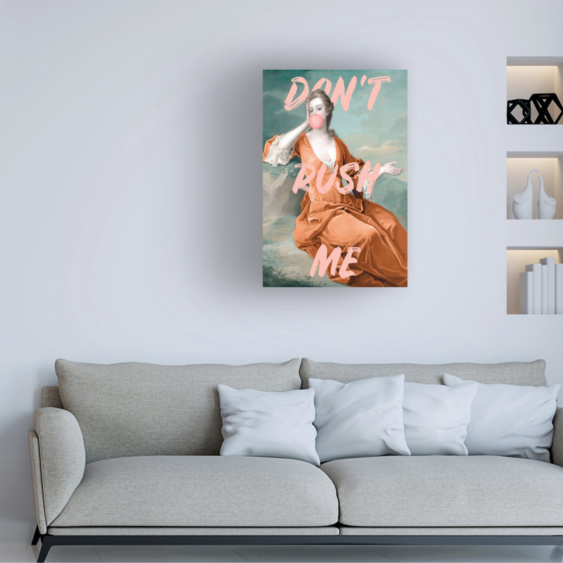 "Bachelor Grace", art numérique sur toile par Dontrushmeorange Ratioiso, H 12 po x l 19 po