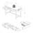 Russellville Solid Wood Solid Wood Writing Desk