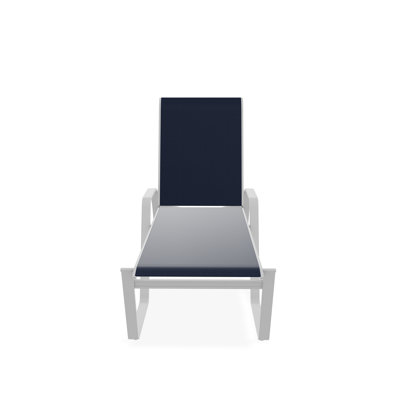 Chaise longue empilable Aruba II