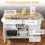 Wood Kitchen Island-1302847848
