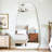 Large Framed Waterdrop Floor Mirror-847561413-847561409
