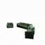 Ensemble de canapé en tissu chenille, confort d'assise profond, mobilier de salon moderne, revêtement en chenille
