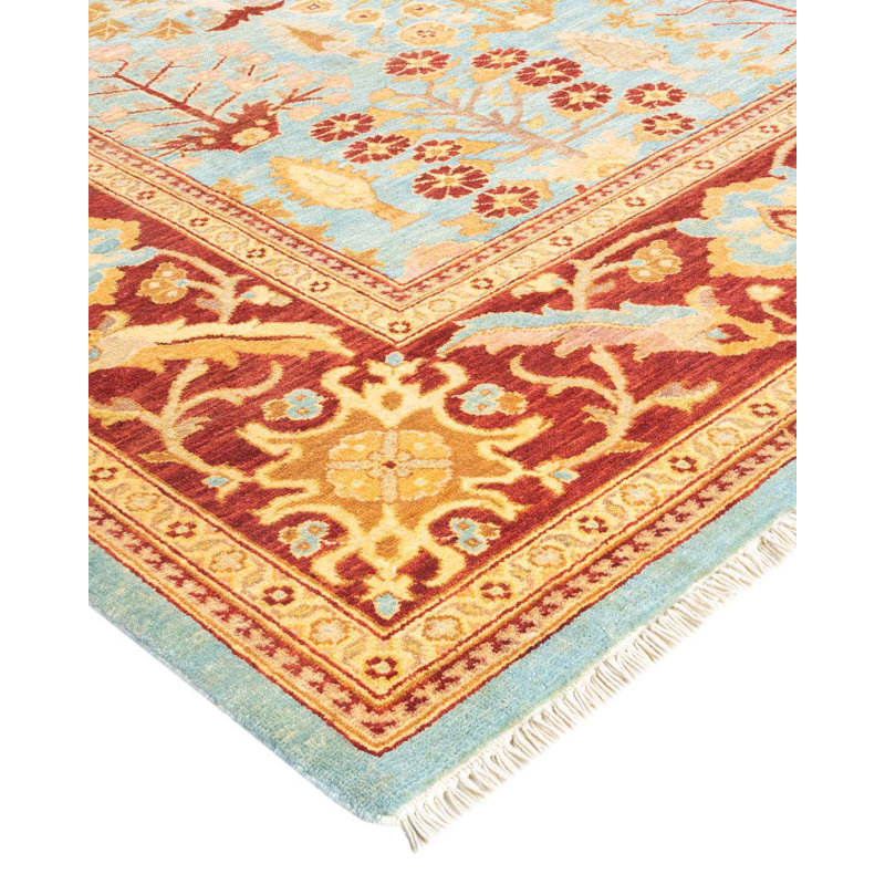 One-of-a-Kind 6'2" X 9'2" Hand Knotted Area Rug