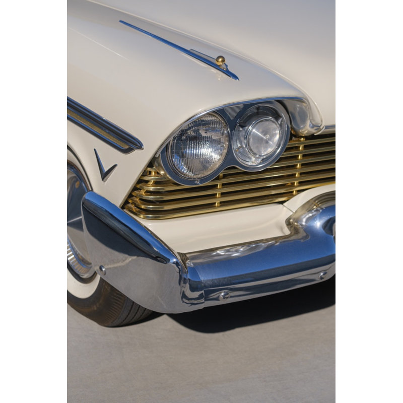 Classic Car 7 Print by Payne, Mimi, Nordic Oak Single Picture Framed, 30'' H x 22'' W