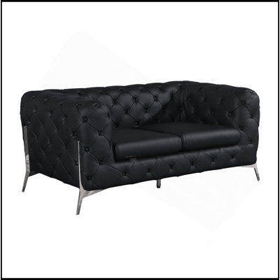 Causeuse en cuir 100% italien Global United