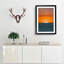 Sunrise Horizon in Abstract - Picture Frame Graphic Art Print-55727843-55727846