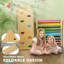AIYAPLAY Toddler Climbing Frame 3 in 1 with Ramp 18–48 Months Multicoloured