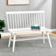 Banc en bois massif Modern Farmhouse Hadiya-99057900