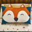 Fox and Woodland Friends Reversible Duvet Cover Set-114782156