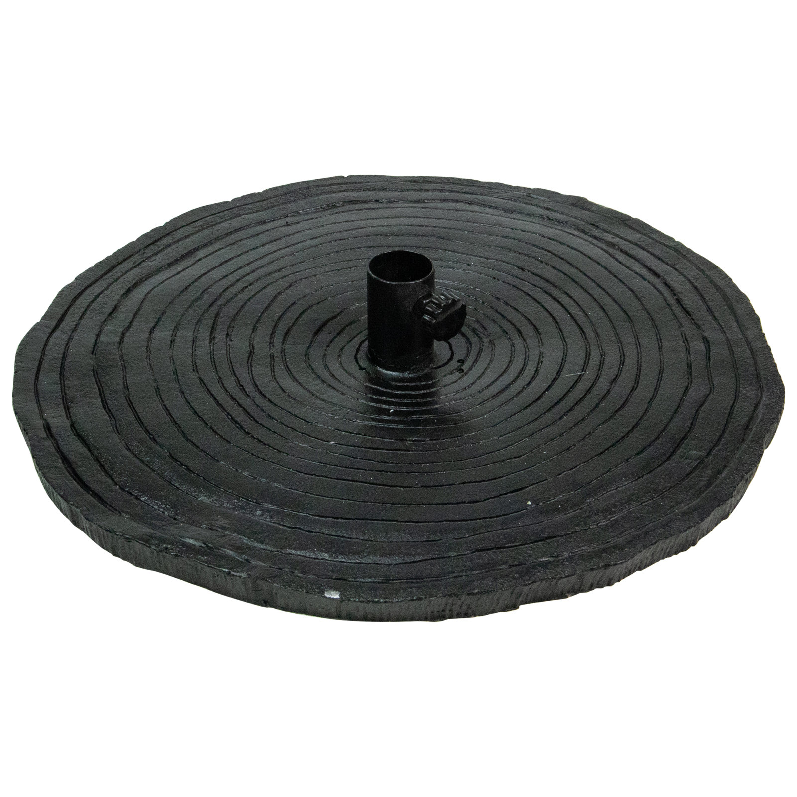 7' Matte Black LED Lighted Tree