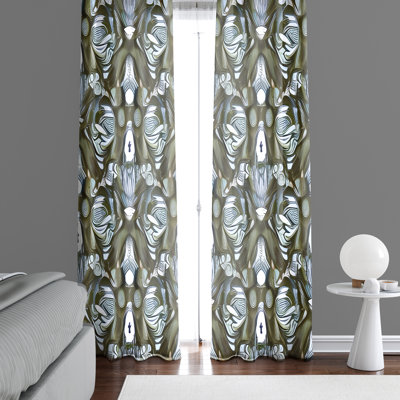 Rideau en polyester Geovany