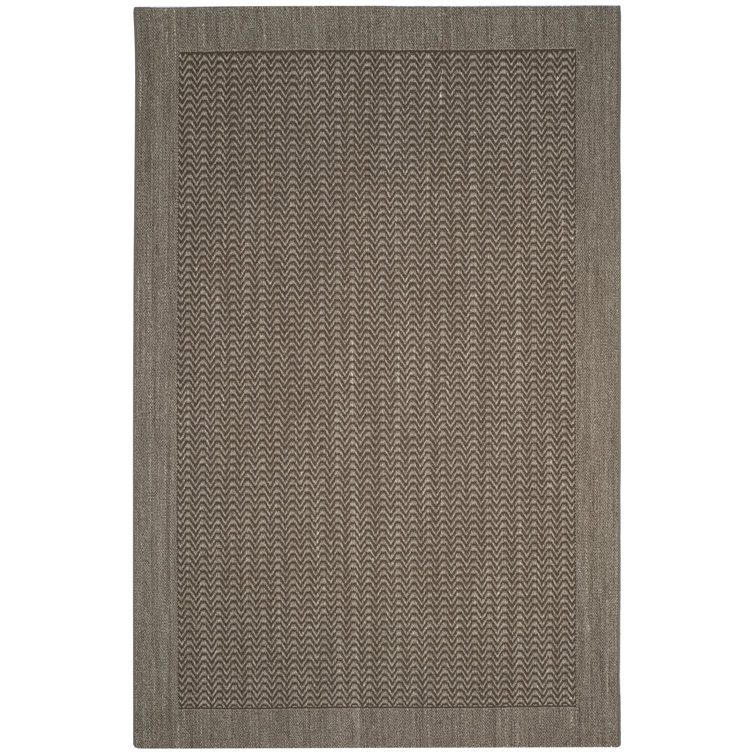Rodanthe Jacquard Weave Sisal & Jute Chevron Rug