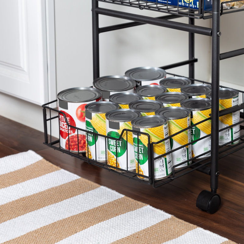 Areta 3-Tier Kitchen Cart