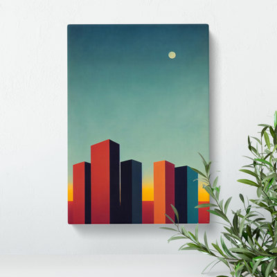 City Skyline Skyscrapers - Wall Art