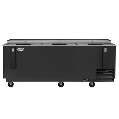 KoolMore 95.2'' W Freestanding 416 Cans (12 oz.) 29.7 Cubic Feet Beverage Cooler